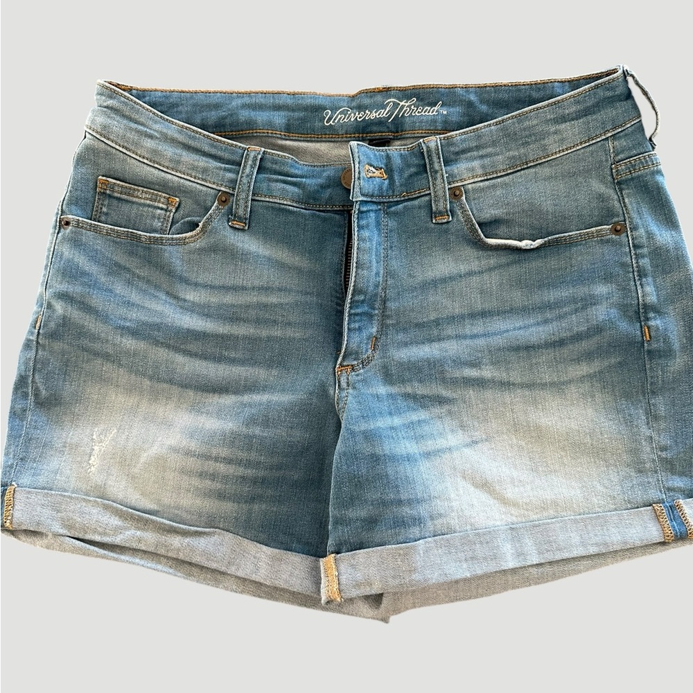 Women's Blue Denim Shorts